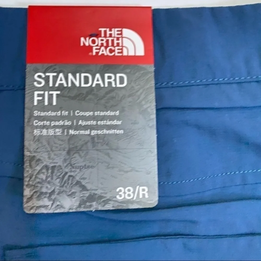 The North Face Adventure Flat Front Blue Shorts Sizes 38 & 40